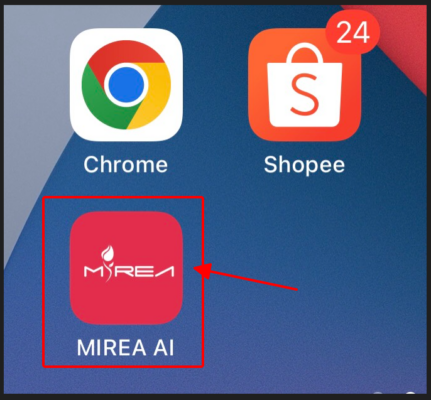 Khởi động ứng dụng MIREA AI