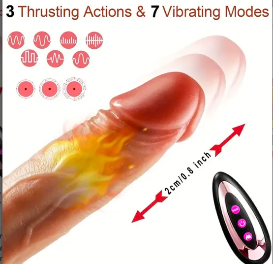 Dương Vật Giả MUHA – Rung Thụt Tỏa Nhiệt, Gắn Tường Siêu Phê