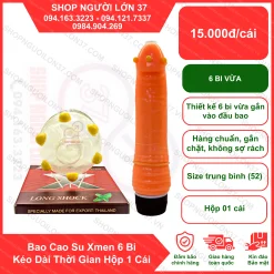 Bao Cao Su Xmen 6 Bi Kéo Dài Thời Gian Hộp 1 Cái