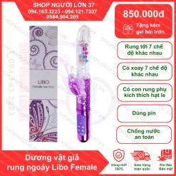 Dương vật giả rung thụt ngoáy LiBo siêu cao cấp