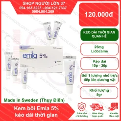 Kem bôi Emla chống xuất tinh sớm