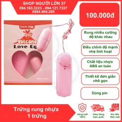 Trứng rung tình yêu 1 đầu