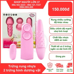 Trứng rung tình yêu 2 đầu có gai
