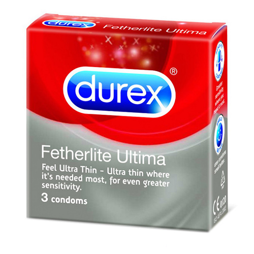 Bao cao su Durex Fetherlite 3S (new) cực mỏng, cho bạn cảm giác như thật.