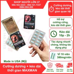 Thuốc cường dương Maxman 3800