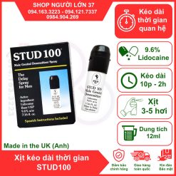 Xịt chống xuất tinh sớm tốt nhất Stud 100