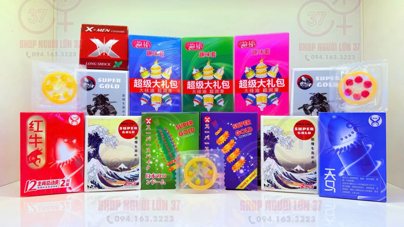 Bao cao su gân gai tại Vinh Nghệ An