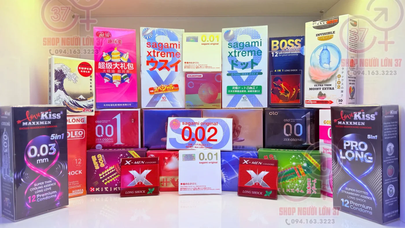 Shop bán bao cao su chính hãng tại TP Vinh Nghệ An