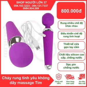 CHÀY MASSAGE RUNG ĐA CHỨC NĂNG