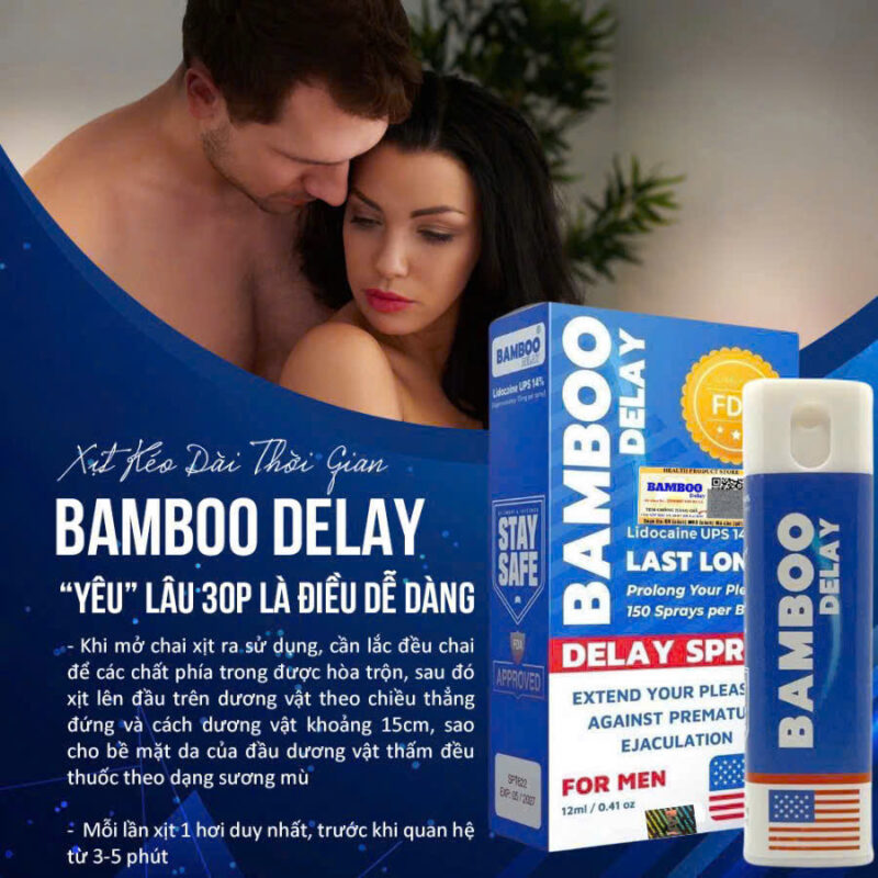 Chai Xịt Kéo Dài Thời Gian Bambo Delay Spray