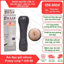 ÂM ĐẠO GIẢ ĐÈN PIN CÓ RUNG BUSSY