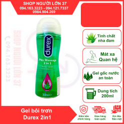 Gel Bôi Trơn Durex Play Massage 200ml