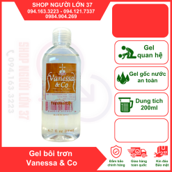 Gel bôi trơn Vanessa & Co – Chai 200ml