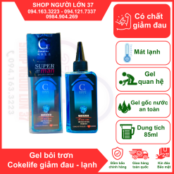 GEL BÔI TRƠN GIẢM ĐAU CHO GAY COKELIFE 85ML