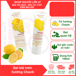 Gel Bôi Trơn Lovekiss Hương Chanh - Đào - Táo - Dâu 100ml