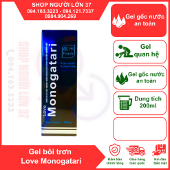 Gel bôi trơn gốc nước LOVECAE Monogatari 200ml