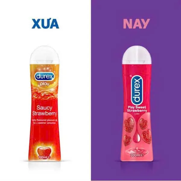 Gel Bôi Trơn Durex hương dâu Play Strawberry 100ml 3
