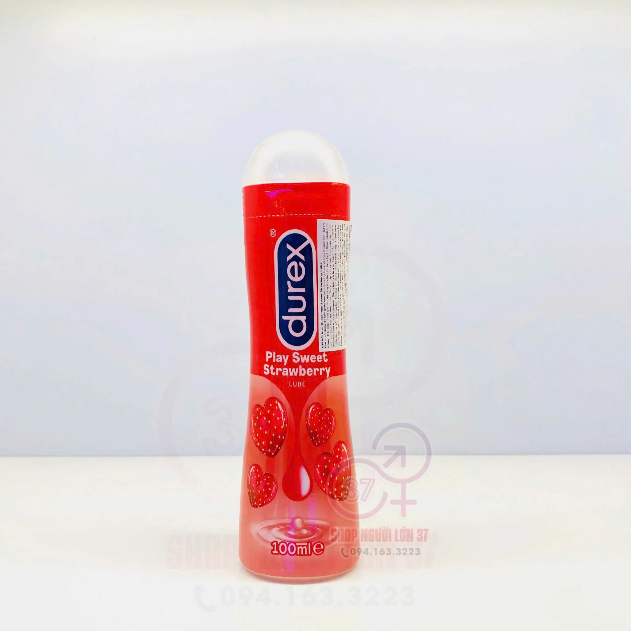 Gel Bôi Trơn Durex hương dâu Play Strawberry 100ml 4
