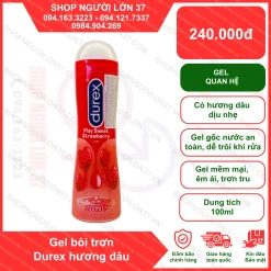 Gel bôi trơn Durex Play Strawberry 100ml
