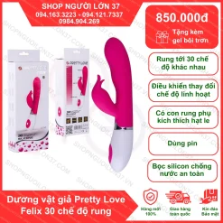 Dương Vật Giả Pretty Love Felix 30 Chế Độ Rung