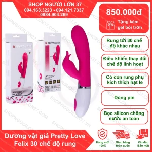 Dương Vật Giả Pretty Love Felix 30 Chế Độ Rung