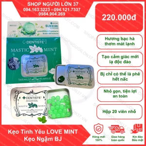 KẸO TÌNH YÊU LOVE MINT - KẸO NGẬM BJ