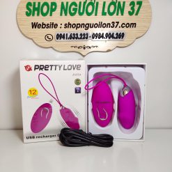 Trứng Rung 1 Đầu Silicon Cao Cấp Không Dây Pretty Love Julia