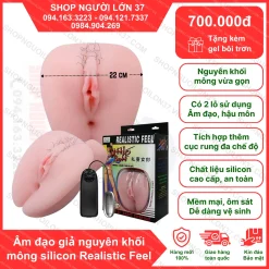 ÂM ĐẠO GIẢ SILICON TRÁI TIM REALISTIC FEEL