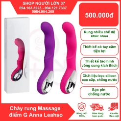 Máy Rung Massage Điểm G Anna - 10 Chế Độ Rung