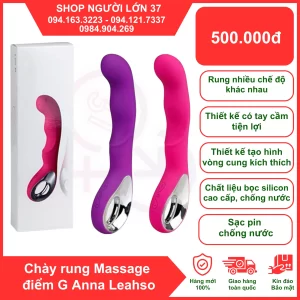 Máy Rung Massage Điểm G Anna - 10 Chế Độ Rung