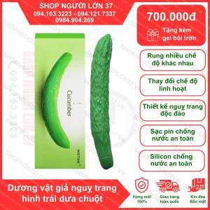 Dương vật giả dưa leo có rung