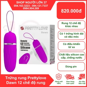 Trứng rung mạnh không dây Pretty Love Darlene Baile
