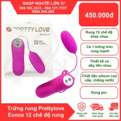 Trứng rung cao cấp Pretty Love Eunice Baile