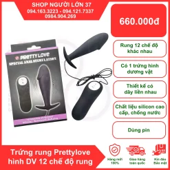 Dụng cụ kích thích hậu môn Pretty love