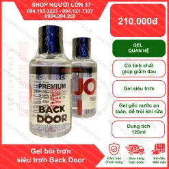 Gel bôi trơn Back Door Siêu Trơn
