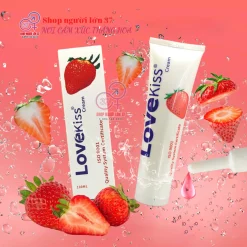 Gel bôi trơn hương dâu LoveKiss Scream 100ml