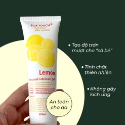 Gel bôi trơn hương chanh Silk touch lemon