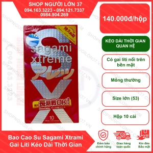 Bao Cao Su Sagami Xtrami Gai Liti Kéo Dài Thời Gian