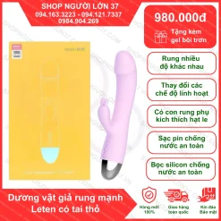 Dương vật giả Leten thỏ xinh rung siêu mạnh