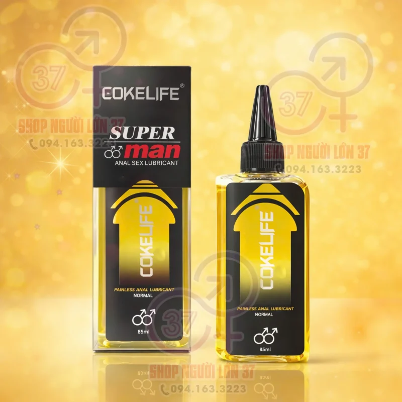 Gel bôi trơn giảm đau Cokelife trung tính 85ml màu vàng