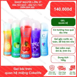 Gel bôi trơn quan hệ miệng Cokelife