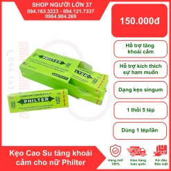 Kẹo Cao Su Kích Thích Nữ Philter