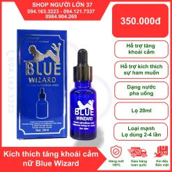Thuốc Kích thích Nữ Blue Wizard cực mạnh