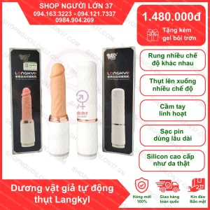 Dương vật giả đa năng rung thụt đa chế độ