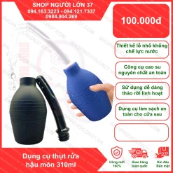 Dụng cụ thụt rửa hậu môn 310ml
