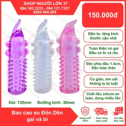 Bao Cao Su Đôn Dên gai và bi