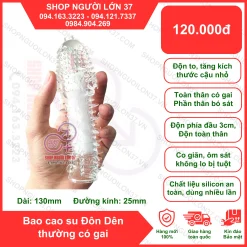 Bao Cao Su Đôn Dên thường có gai