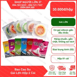 Bao Cao Su Gân Gai Bi Râu Tăng khoái cảm mạnh Runbo