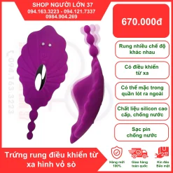 CHIP RUNG TÌNH YÊU MẶC QUẦN LÓT MASSAGE ÂM ĐẠO