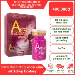 Thuốc kích thích nữ Adrop Of Ecstasy Siêu Mạnh
